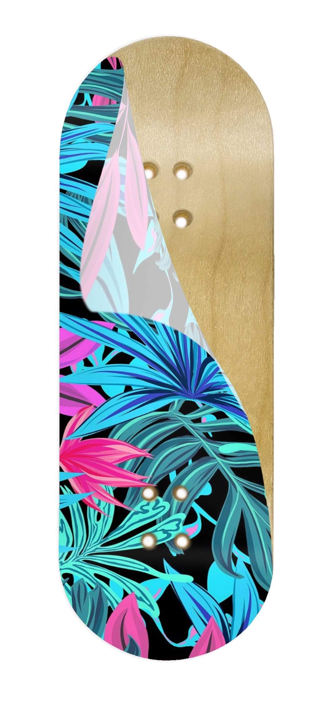 Teak Tuning Limited Edition "Vibrant Leaves" Deck Graphic Wrap - 35mm x 110mm
