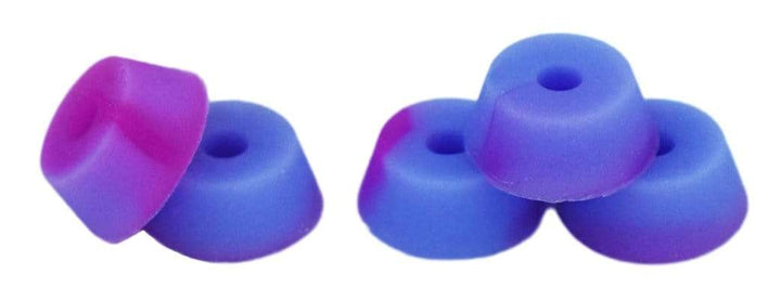 Teak Tuning Bubble Bushings Pro Duro Series - Multiple Durometers - Pink and Blue Swirl 61A
