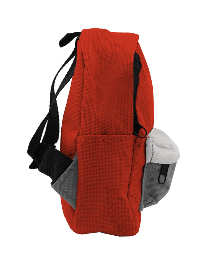 Teak Tuning Mini Fingerboard Travel Backpack Case - Red Red