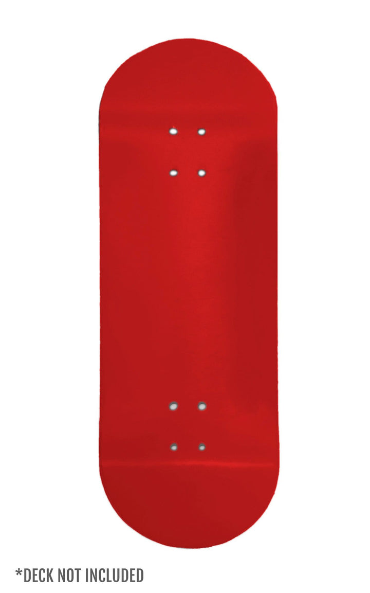 Teak Tuning "Scarlet Red Colorway" ColorBlock Fingerboard Deck Wrap - 35mm x 110mm