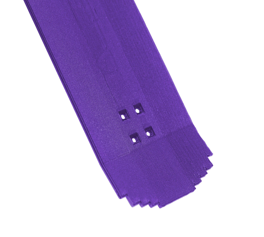 Teak Tuning Fingerboard Pixelated Poly Deck, "Power Up Purple" - 32mm x 100mm
