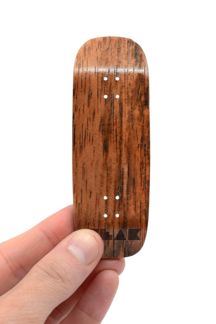 Teak Tuning PROlific Wooden 6 Ply Fingerboard Boxy Deck 32x96mm - Two Tone