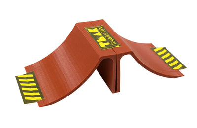 Teak Tuning Half Pipe Spot DIY Kit - Lava Flow Colorway