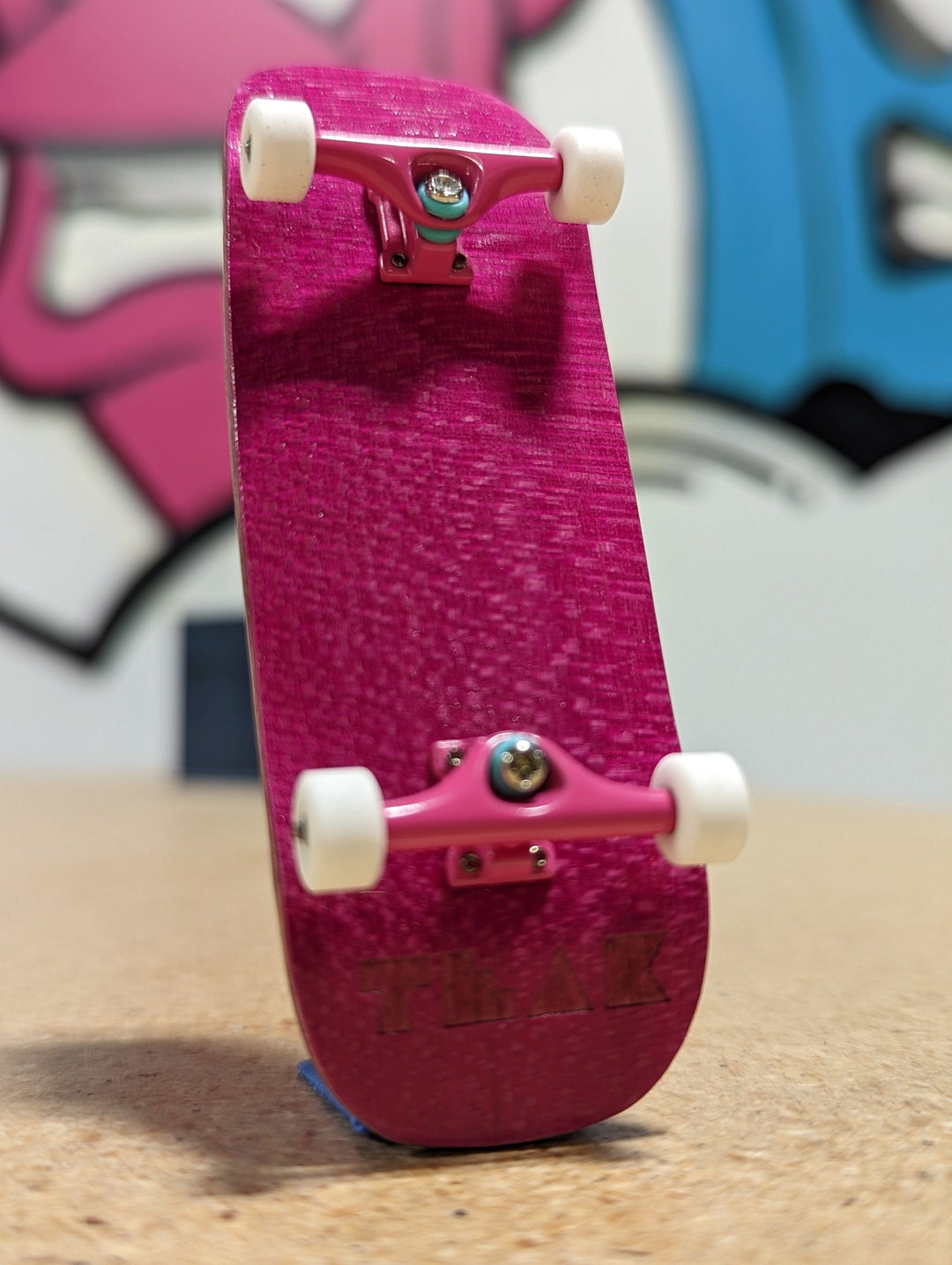 Teak Tuning 33.5mm Boxy Deck Complete + Apex Wheels + Prodigy Swerve Trucks  - "Cowabunga"