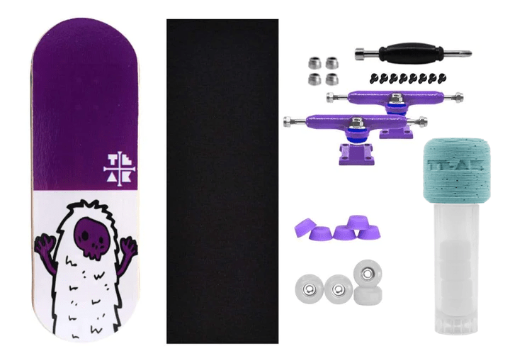 Teak Tuning 32mm Heat Transfer Graphic Complete + 71D Apex Wheels - "Purple Yeti"