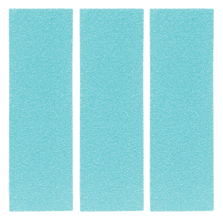 Teak Tuning 3PK Fingerboard Skate Grip Tape, Teal Edition - 38mm x 114mm
