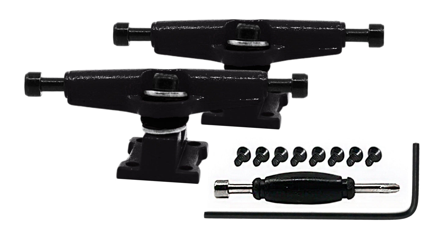 Teak Tuning Allen Key Kingpin Style Trucks - Black