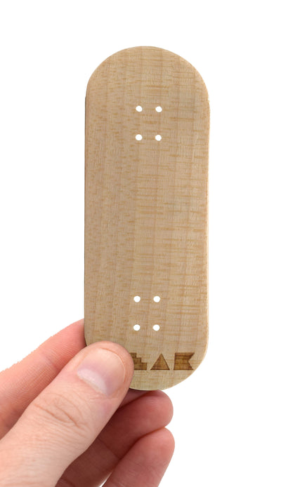 Teak Tuning PROlific Wooden 5 Ply Fingerboard Deck 34x95mm - The Classic - with Color Matching Mid Ply