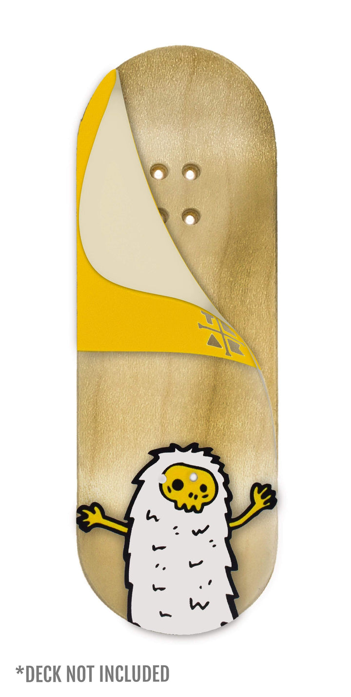 Teak Tuning "Yeti" Deck Graphic Wrap (Transparent Background) - 35mm x 110mm