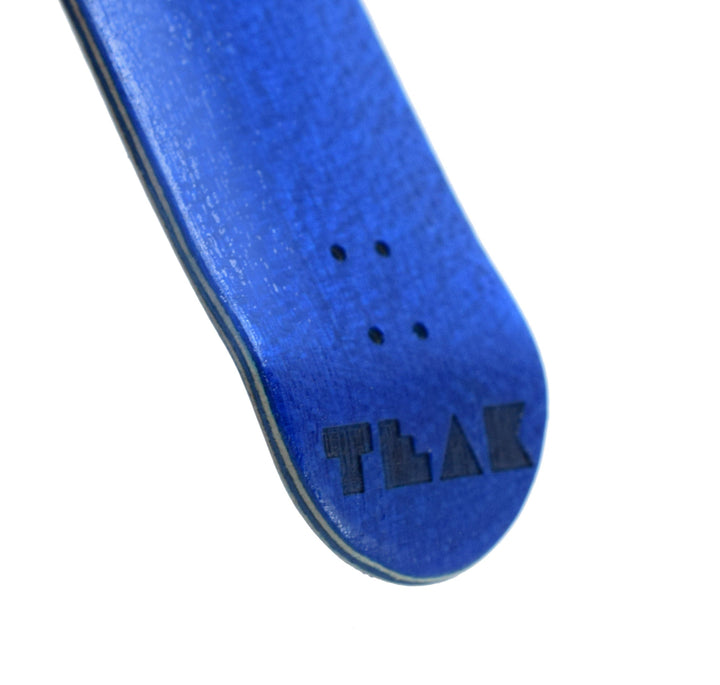 Teak Tuning PROlific Wooden 5 Ply Fingerboard Deck 32x95mm - Blizzard Blue - with Color Matching Mid Ply