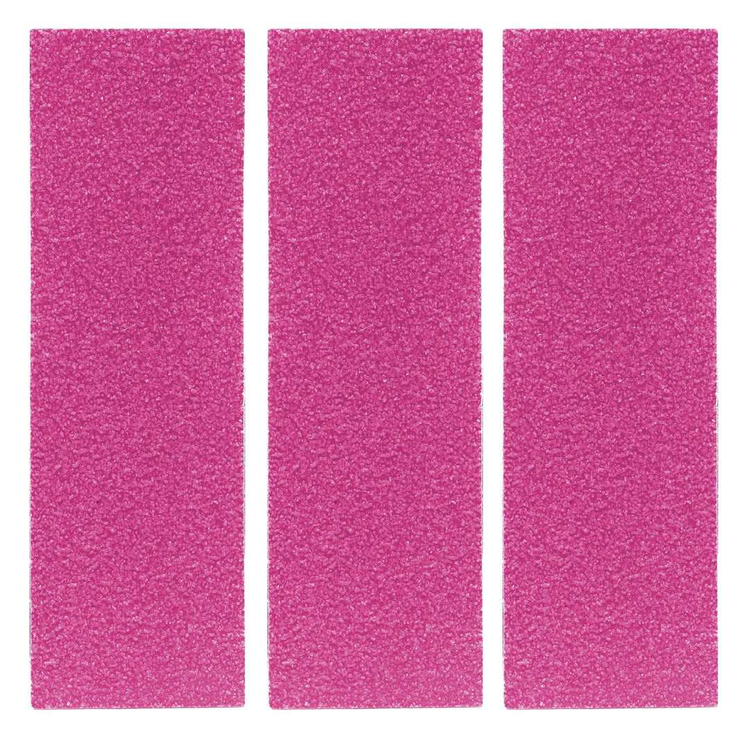 3PK Fingerboard Skate Grip Tape, Pink Edition - 38mm x 114mm