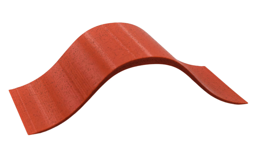 Teak Tuning Arch Poly-Ramp, 7" - Lava Flow Colorway
