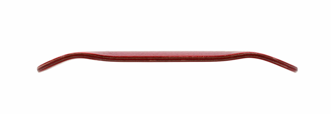 Teak Tuning PROlific Wooden 5 Ply Fingerboard Deck 34x95mm - Cherry Red - with Color Matching Mid Ply