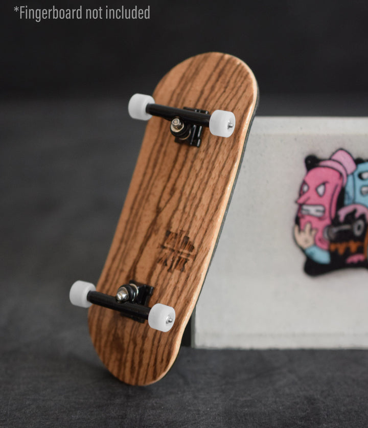 Teak Tuning Apex Shorty 61D Urethane Wheels - ABEC-9 Bearings - Mist Colorway