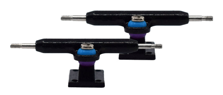 Teak Tuning Prodigy Pro Inverted Fingerboard Trucks, 34mm - Black Colorway