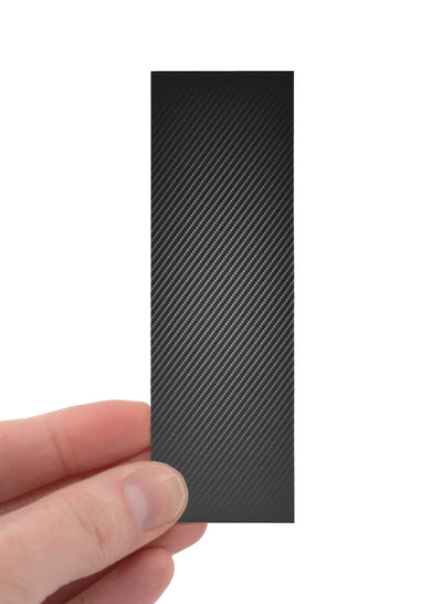 Teak Tuning "Carbon Fiber" Deck Graphic Wrap - 35mm x 110mm