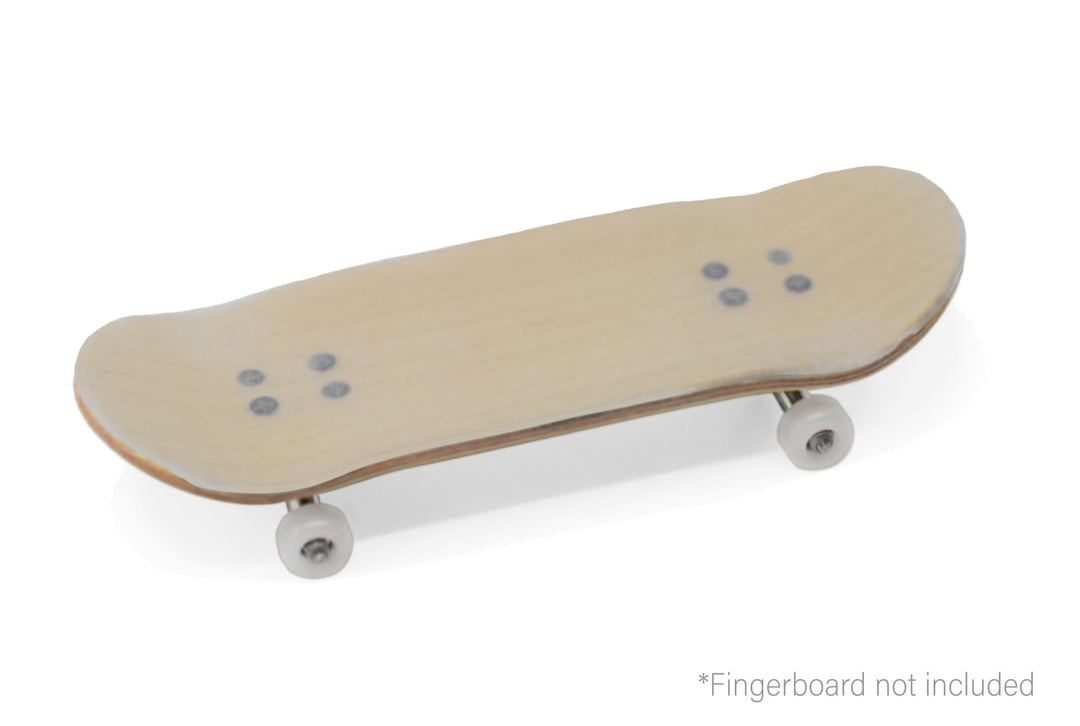 Pro Duro Grip Tape, Clear Glow - 35mm x 110mm - Fingerboards Designed by Professional Fingerboarders - Teak Tuning