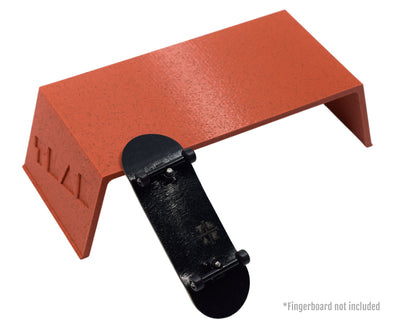Teak Tuning Box Poly-Ramp, 6" Riding Surface - Lava Flow Colorway