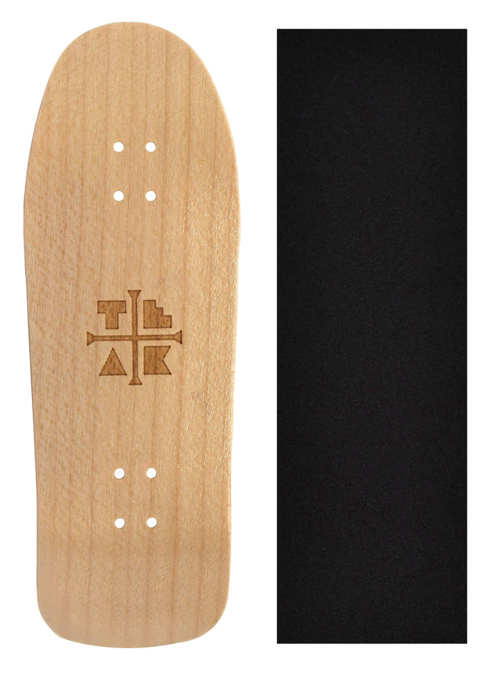 Teak Tuning Carlsbad Cruiser Wooden Fingerboard Deck, "The Classic" - 34mm x 100mm