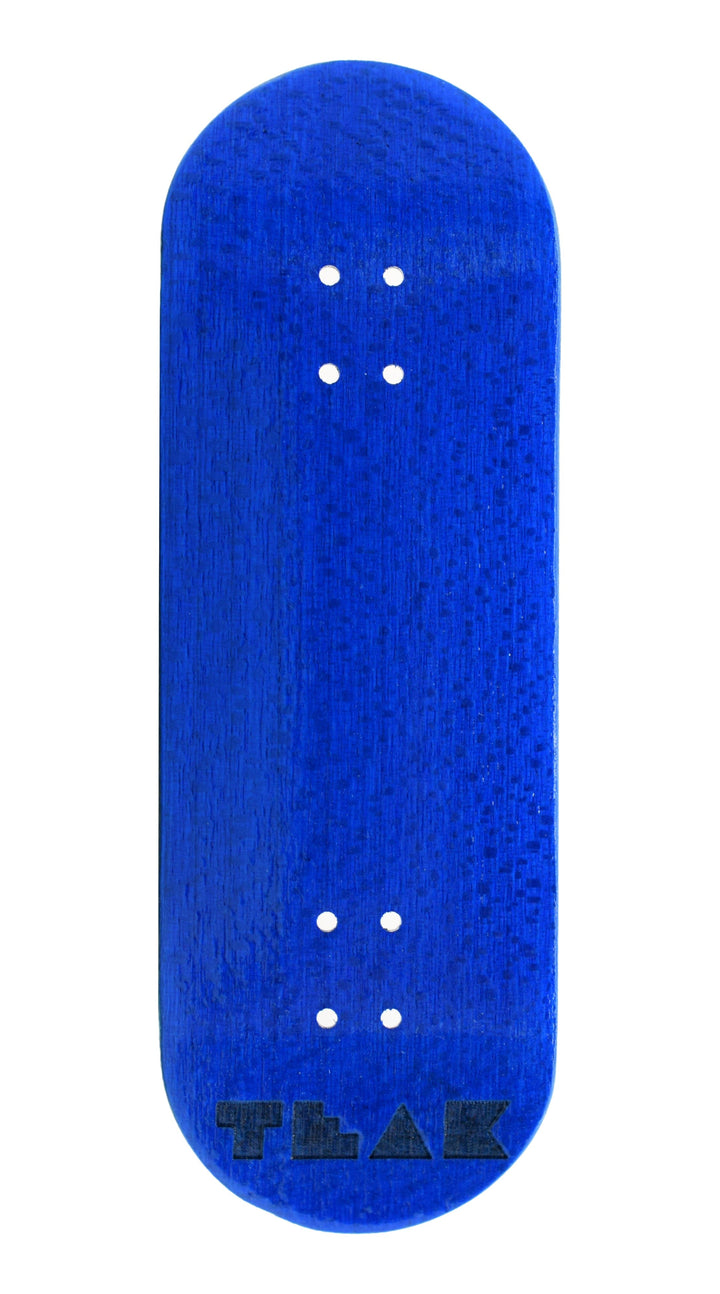 Teak Tuning PROlific Wooden 5 Ply Fingerboard Deck 32x95mm - Blizzard Blue - with Color Matching Mid Ply