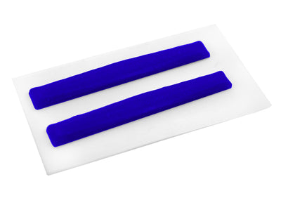 Teak Tuning Gem Edition Board Rails (Adhesive Backing) - Blue Sapphire