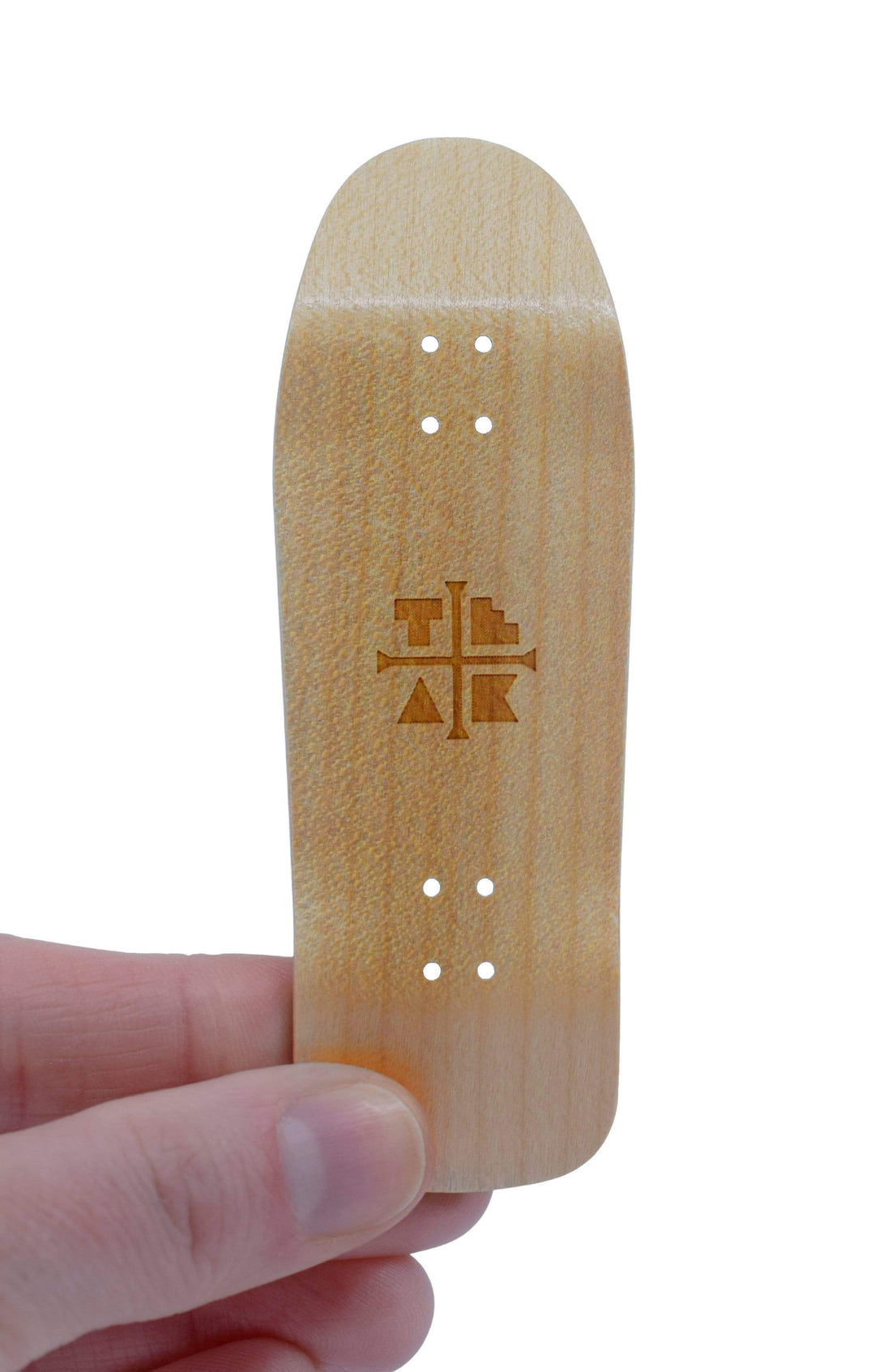 Teak Tuning Carlsbad Cruiser Wooden Fingerboard Deck, "The Classic" - 34mm x 100mm