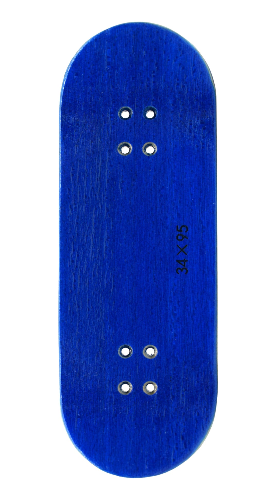 Teak Tuning PROlific Wooden 5 Ply Fingerboard Deck 34x95mm - Blizzard Blue - with Color Matching Mid Ply