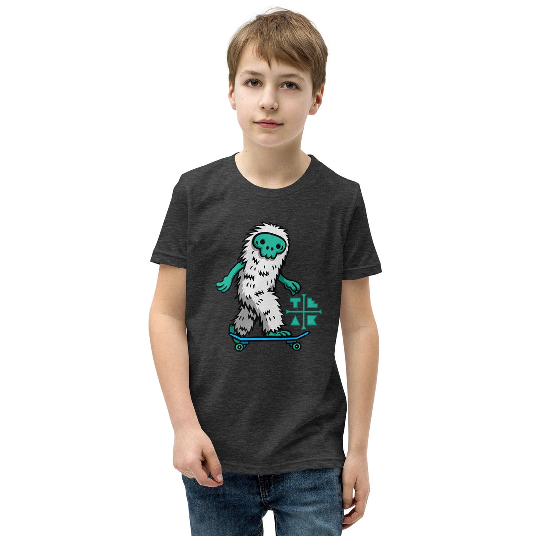 Teak Tuning Pro Fingerboards Yeti Skating - Youth Short Sleeve T-Shirt