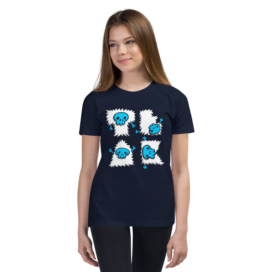 Teak Tuning Pro Fingerboards Teak Yeti Logo Kids T-Shirt