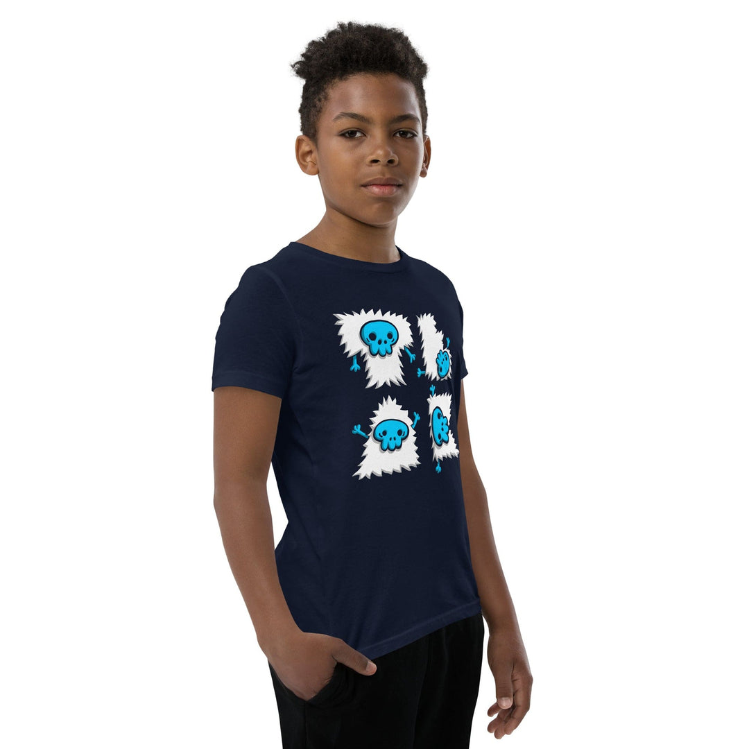 Teak Tuning Pro Fingerboards Teak Yeti Logo Kids T-Shirt