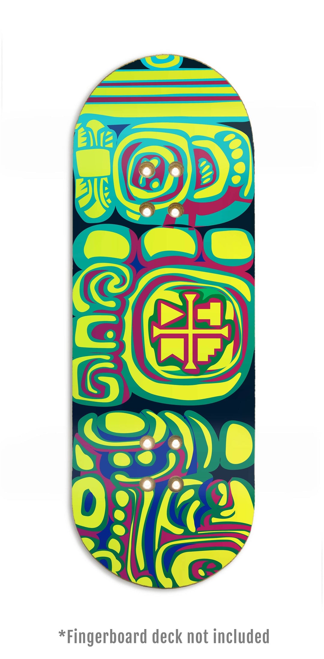 Teak Tuning "Xbalanque" Artist Collaboration Deck Graphic Wrap - 35mm x 110mm